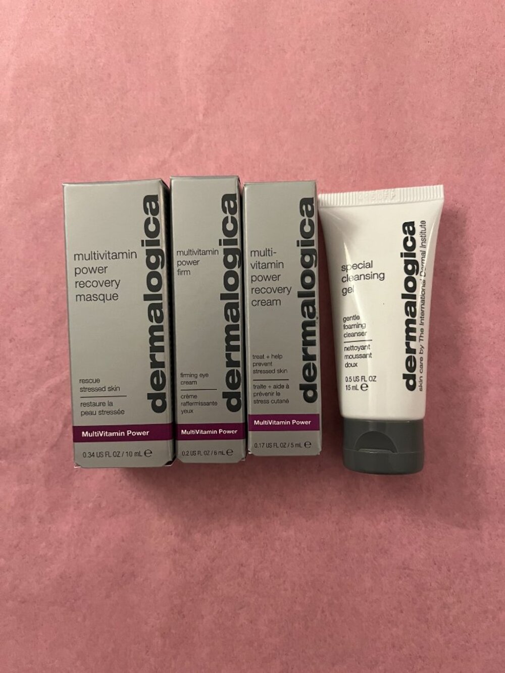 Dermalogica MultiVitamin Power 4-pc Starter Set Travel Sized NIB
